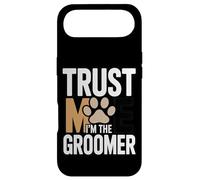 Funny Pet Groomer Paw Trust Me I'm The Groomer Paw Coque pour iPhone Air