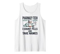 Funny Pharmacy Tech Squad CPhT Pharmacien Assistant Débardeur