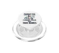 Funny Pharmacy Tech Squad CPhT Pharmacien Assistant PopSockets PopGrip pour MagSafe