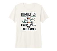 Funny Pharmacy Tech Squad CPhT Pharmacien Assistant T-Shirt Haut de Gamme