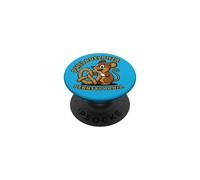 Funny Philadelphia Pennsylvania Foods Souris Mangeant des bretzels PopSockets PopGrip Adhésif