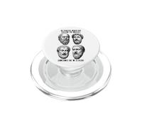 Funny Philosophy Socrate Aurelius Aristote Platon Masses PopSockets PopGrip pour MagSafe