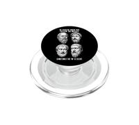 Funny Philosophy Socrate Aurelius Aristote Platon Masses PopSockets PopGrip pour MagSafe