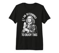 Funny Philosophy Spinoza Determinism Ice Cream Philosophe T-Shirt Haut de Gamme