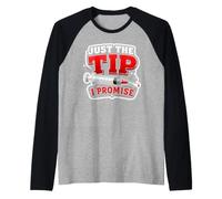 Funny Phlebotomy Just The Tip I Promise Phlebotomist Manche Raglan
