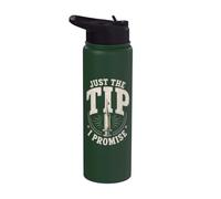 Funny Phlebotomy Just The Tip I Promise Phlebotomist Stainless Steel Insulated Water Bottle