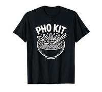 Funny Pho Kit Bol de Nouilles avec Illustration d'ingrédients T-Shirt