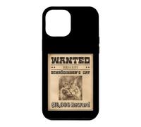Funny Physics Joke Wanted Schrodinger's Cat Dead and Alive Coque pour iPhone 12 Pro Max