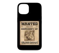 Funny Physics Joke Wanted Schrodinger's Cat Dead and Alive Coque pour iPhone 13