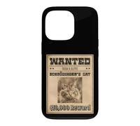 Funny Physics Joke Wanted Schrodinger's Cat Dead and Alive Coque pour iPhone 13 Pro