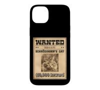 Funny Physics Joke Wanted Schrodinger's Cat Dead and Alive Coque pour iPhone 14 Plus