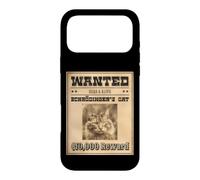 Funny Physics Joke Wanted Schrodinger's Cat Dead and Alive Coque pour iPhone 17 Pro Max