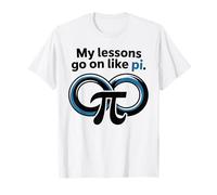 Funny Pi Infinite Digits Math Teacher Humour Educator T-Shirt