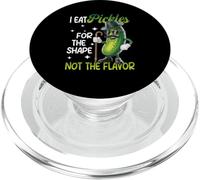 Funny Pickle I Eat Pickles for The-Shape Not The Flavor Meme PopSockets PopGrip pour MagSafe