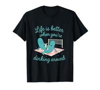 Funny Pickleball Life is Better When You're Dinking Around T-Shirt