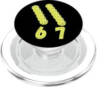 Funny Pickleball Lover 6 7 mèmes pickleballs Gen Alpha Argot PopSockets PopGrip pour MagSafe