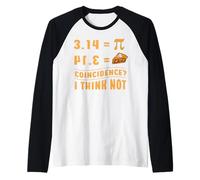 Funny Pie 3.14 Pi Day Math Coincidence Mathematics Teacher Manche Raglan