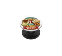 Funny Pie Day Pi PopSockets PopGrip Adhésif