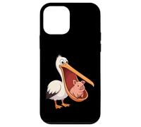 Funny Pig Pelican Animal Alover pour garçons et Filles Coque pour iPhone 12 Mini