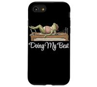 Funny Pilates Reformer Machine Yoga Doing My Best Esthétique Coque pour iPhone SE (2020) / 7/8