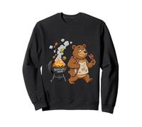 Funny Pitmaster Barbecue Fumoir Barbecue Fête Cadeau Ours Sweatshirt