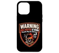 Funny Pitmaster Barbecue Fumoir Grill Party Cadeau Master at Work Coque pour iPhone 12 Pro Max