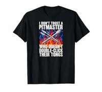 Funny Pitmaster BBQ Grilling Double Click Tongs T-Shirt