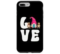Funny Pitt Bull Dog GNOME Graphic for Mom I Love My Pitbulls Coque pour iPhone 7 Plus/8 Plus