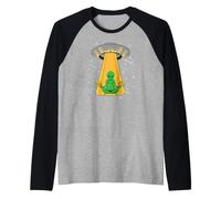 Funny Pizza Alien Area 51 Extraterrestrial UFO Manche Raglan