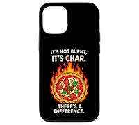Funny Pizza Maker Not Burnt It's Char Oven Chef Coque pour iPhone 12/12 Pro