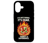 Funny Pizza Maker Not Burnt It's Char Oven Chef Coque pour iPhone 17