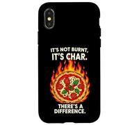 Funny Pizza Maker Not Burnt It's Char Oven Chef Coque pour iPhone X/XS