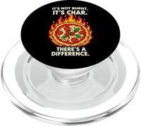 Funny Pizza Maker Not Burnt It's Char Oven Chef PopSockets PopGrip pour MagSafe