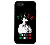 Funny Pizza Sicilia Mafia Coque pour iPhone SE (2020) / 7/8