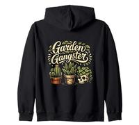 Funny Plants Enthusiast Garden Gangster Fier Gardener Sweat à Capuche