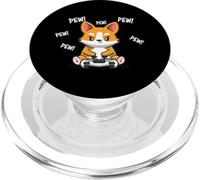 Funny Playing Video Games Pew Pembroke Welsh Corgi Dog Lover PopSockets PopGrip pour MagSafe