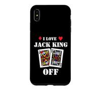 Funny Poker - I Love Jack King Off - Poker Player Tournament Coque pour iPhone XS Max