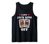 Funny Poker - I Love Jack King Off - Poker Player Tournament Débardeur