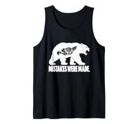 Funny Polar Bear Skeleton Arctic Wildlife Dark Humor Débardeur