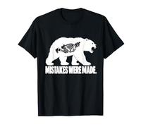 Funny Polar Bear Skeleton Arctic Wildlife Dark Humor T-Shirt