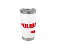 Funny Polish It's Not a Party Until A Polish Girl Walks in Gobelet isotherme en acier inoxydable double paroi