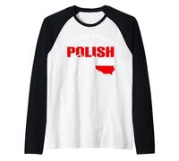 Funny Polish It's Not a Party Until A Polish Girl Walks in Manche Raglan
