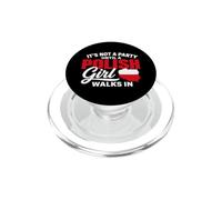 Funny Polish It's Not a Party Until A Polish Girl Walks in PopSockets PopGrip pour MagSafe