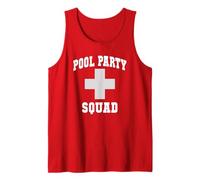 Funny Pool Party Squad Sisters Trip, sauveteurs, nagent, EMT, EMS Débardeur
