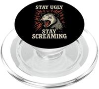 Funny Possum Chaos Animal Malice Marsupial Poubelle Panda PopSockets PopGrip pour MagSafe