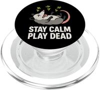 Funny Possum Chaos Animal Malice Marsupial Poubelle Panda PopSockets PopGrip pour MagSafe