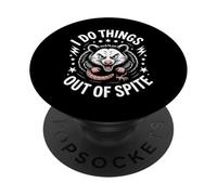 Funny Possum Sarcastic Je Fais Les Choses par méchanceté PopSockets PopGrip Adhésif