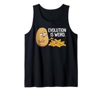 Funny Potato Evolution est Un Jeu de Mots étrange pour Les Frites Débardeur