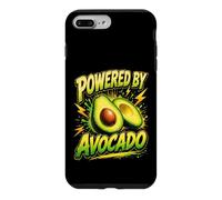 Funny Powered by Avocado Saying Humor Joke Gag Coque pour iPhone 7 Plus/8 Plus