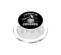 Funny Prefer Ice Crushed Cold Humor Patriotic Protest Humor PopSockets PopGrip pour MagSafe